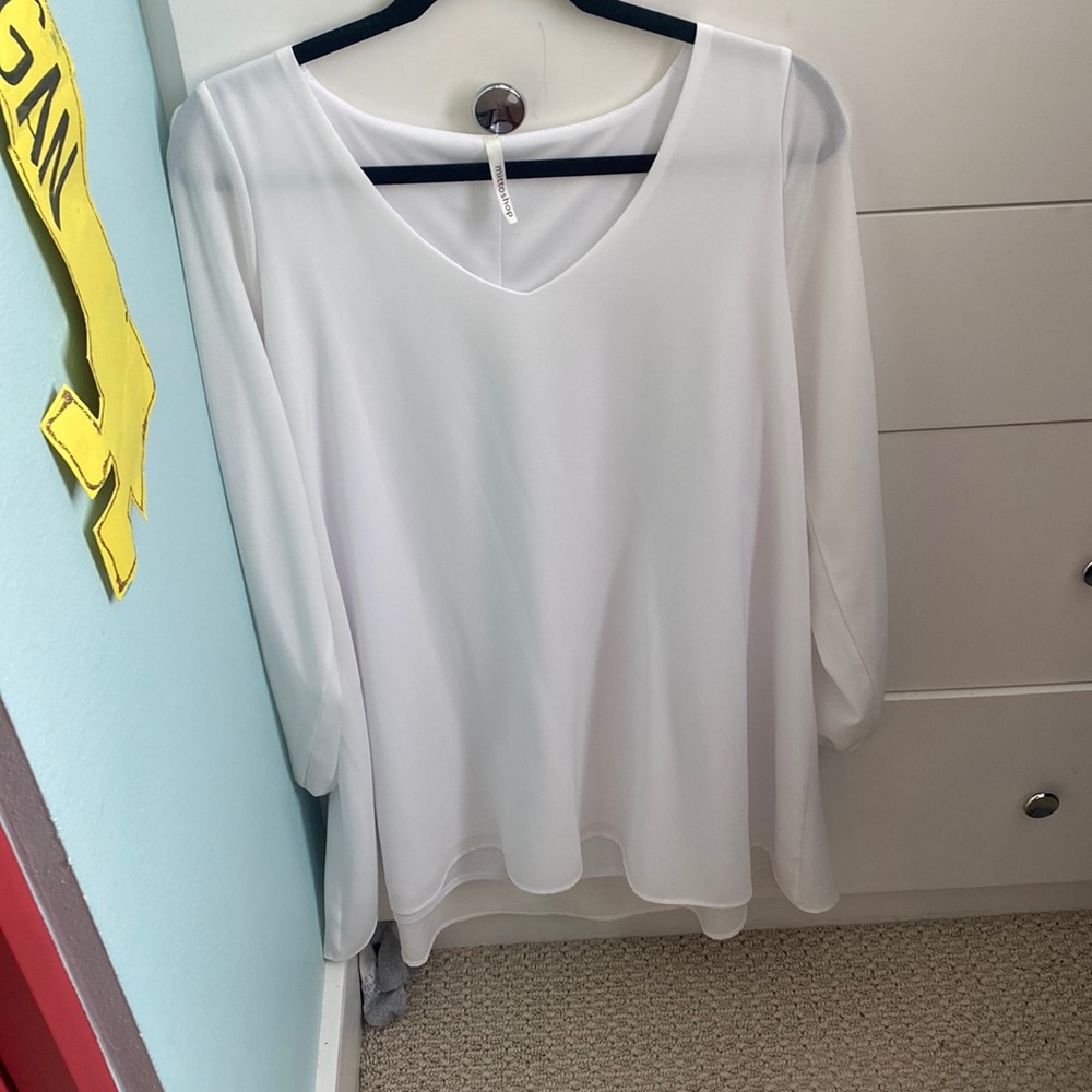 White dress